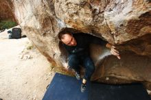 Bouldering in Hueco Tanks on 11/22/2018 with Blue Lizard Climbing and Yoga

Filename: SRM_20181122_1141050.jpg
Aperture: f/5.6
Shutter Speed: 1/400
Body: Canon EOS-1D Mark II
Lens: Canon EF 16-35mm f/2.8 L