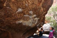 Bouldering in Hueco Tanks on 11/22/2018 with Blue Lizard Climbing and Yoga

Filename: SRM_20181122_1155280.jpg
Aperture: f/4.0
Shutter Speed: 1/400
Body: Canon EOS-1D Mark II
Lens: Canon EF 16-35mm f/2.8 L