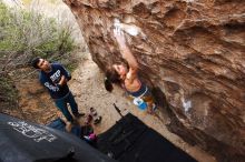 Bouldering in Hueco Tanks on 11/22/2018 with Blue Lizard Climbing and Yoga

Filename: SRM_20181122_1223450.jpg
Aperture: f/5.6
Shutter Speed: 1/250
Body: Canon EOS-1D Mark II
Lens: Canon EF 16-35mm f/2.8 L