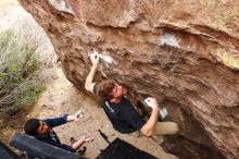 Bouldering in Hueco Tanks on 11/22/2018 with Blue Lizard Climbing and Yoga

Filename: SRM_20181122_1237580.jpg
Aperture: f/5.6
Shutter Speed: 1/320
Body: Canon EOS-1D Mark II
Lens: Canon EF 16-35mm f/2.8 L