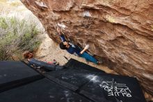 Bouldering in Hueco Tanks on 11/22/2018 with Blue Lizard Climbing and Yoga

Filename: SRM_20181122_1238520.jpg
Aperture: f/5.6
Shutter Speed: 1/320
Body: Canon EOS-1D Mark II
Lens: Canon EF 16-35mm f/2.8 L