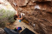 Bouldering in Hueco Tanks on 11/22/2018 with Blue Lizard Climbing and Yoga

Filename: SRM_20181122_1246070.jpg
Aperture: f/5.6
Shutter Speed: 1/400
Body: Canon EOS-1D Mark II
Lens: Canon EF 16-35mm f/2.8 L