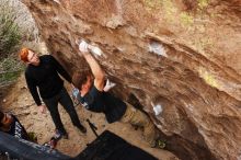 Bouldering in Hueco Tanks on 11/22/2018 with Blue Lizard Climbing and Yoga

Filename: SRM_20181122_1255150.jpg
Aperture: f/5.6
Shutter Speed: 1/400
Body: Canon EOS-1D Mark II
Lens: Canon EF 16-35mm f/2.8 L