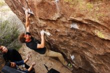 Bouldering in Hueco Tanks on 11/22/2018 with Blue Lizard Climbing and Yoga

Filename: SRM_20181122_1255260.jpg
Aperture: f/5.6
Shutter Speed: 1/400
Body: Canon EOS-1D Mark II
Lens: Canon EF 16-35mm f/2.8 L