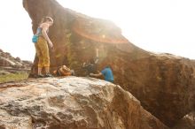 Bouldering in Hueco Tanks on 11/22/2018 with Blue Lizard Climbing and Yoga

Filename: SRM_20181122_1313290.jpg
Aperture: f/5.6
Shutter Speed: 1/3200
Body: Canon EOS-1D Mark II
Lens: Canon EF 16-35mm f/2.8 L