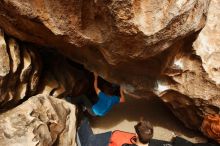 Bouldering in Hueco Tanks on 11/22/2018 with Blue Lizard Climbing and Yoga

Filename: SRM_20181122_1317490.jpg
Aperture: f/5.6
Shutter Speed: 1/1000
Body: Canon EOS-1D Mark II
Lens: Canon EF 16-35mm f/2.8 L