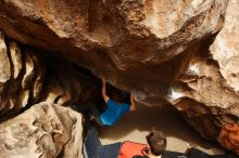 Bouldering in Hueco Tanks on 11/22/2018 with Blue Lizard Climbing and Yoga

Filename: SRM_20181122_1317490.jpg
Aperture: f/5.6
Shutter Speed: 1/1000
Body: Canon EOS-1D Mark II
Lens: Canon EF 16-35mm f/2.8 L