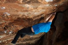 Bouldering in Hueco Tanks on 11/22/2018 with Blue Lizard Climbing and Yoga

Filename: SRM_20181122_1503400.jpg
Aperture: f/8.0
Shutter Speed: 1/250
Body: Canon EOS-1D Mark II
Lens: Canon EF 16-35mm f/2.8 L