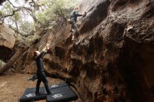 Bouldering in Hueco Tanks on 11/22/2018 with Blue Lizard Climbing and Yoga

Filename: SRM_20181122_1514010.jpg
Aperture: f/4.0
Shutter Speed: 1/160
Body: Canon EOS-1D Mark II
Lens: Canon EF 16-35mm f/2.8 L