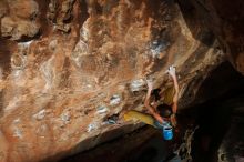 Bouldering in Hueco Tanks on 11/22/2018 with Blue Lizard Climbing and Yoga

Filename: SRM_20181122_1552130.jpg
Aperture: f/8.0
Shutter Speed: 1/250
Body: Canon EOS-1D Mark II
Lens: Canon EF 16-35mm f/2.8 L