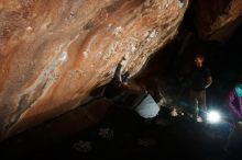 Bouldering in Hueco Tanks on 11/22/2018 with Blue Lizard Climbing and Yoga

Filename: SRM_20181122_1559570.jpg
Aperture: f/8.0
Shutter Speed: 1/250
Body: Canon EOS-1D Mark II
Lens: Canon EF 16-35mm f/2.8 L