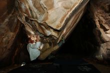 Bouldering in Hueco Tanks on 11/22/2018 with Blue Lizard Climbing and Yoga

Filename: SRM_20181122_1640150.jpg
Aperture: f/8.0
Shutter Speed: 1/250
Body: Canon EOS-1D Mark II
Lens: Canon EF 16-35mm f/2.8 L