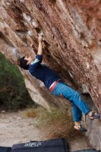 Bouldering in Hueco Tanks on 11/22/2018 with Blue Lizard Climbing and Yoga

Filename: SRM_20181122_1735270.jpg
Aperture: f/2.0
Shutter Speed: 1/250
Body: Canon EOS-1D Mark II
Lens: Canon EF 85mm f/1.2 L II