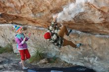 Bouldering in Hueco Tanks on 11/20/2018 with Blue Lizard Climbing and Yoga

Filename: SRM_20181120_1012100.jpg
Aperture: f/4.0
Shutter Speed: 1/400
Body: Canon EOS-1D Mark II
Lens: Canon EF 50mm f/1.8 II