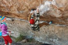 Bouldering in Hueco Tanks on 11/20/2018 with Blue Lizard Climbing and Yoga

Filename: SRM_20181120_1012180.jpg
Aperture: f/4.0
Shutter Speed: 1/400
Body: Canon EOS-1D Mark II
Lens: Canon EF 50mm f/1.8 II