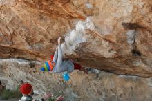 Bouldering in Hueco Tanks on 11/20/2018 with Blue Lizard Climbing and Yoga

Filename: SRM_20181120_1015110.jpg
Aperture: f/4.0
Shutter Speed: 1/500
Body: Canon EOS-1D Mark II
Lens: Canon EF 50mm f/1.8 II