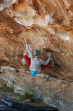 Bouldering in Hueco Tanks on 11/20/2018 with Blue Lizard Climbing and Yoga

Filename: SRM_20181120_1015410.jpg
Aperture: f/4.0
Shutter Speed: 1/500
Body: Canon EOS-1D Mark II
Lens: Canon EF 50mm f/1.8 II