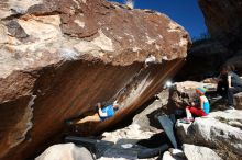 Bouldering in Hueco Tanks on 11/20/2018 with Blue Lizard Climbing and Yoga

Filename: SRM_20181120_1155180.jpg
Aperture: f/8.0
Shutter Speed: 1/250
Body: Canon EOS-1D Mark II
Lens: Canon EF 16-35mm f/2.8 L