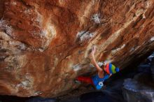 Bouldering in Hueco Tanks on 11/20/2018 with Blue Lizard Climbing and Yoga

Filename: SRM_20181120_1251360.jpg
Aperture: f/4.5
Shutter Speed: 1/250
Body: Canon EOS-1D Mark II
Lens: Canon EF 16-35mm f/2.8 L