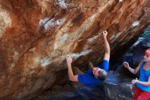 Bouldering in Hueco Tanks on 11/20/2018 with Blue Lizard Climbing and Yoga

Filename: SRM_20181120_1319220.jpg
Aperture: f/3.5
Shutter Speed: 1/250
Body: Canon EOS-1D Mark II
Lens: Canon EF 16-35mm f/2.8 L