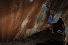 Bouldering in Hueco Tanks on 11/20/2018 with Blue Lizard Climbing and Yoga

Filename: SRM_20181120_1523510.jpg
Aperture: f/8.0
Shutter Speed: 1/250
Body: Canon EOS-1D Mark II
Lens: Canon EF 16-35mm f/2.8 L