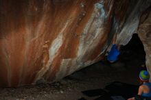 Bouldering in Hueco Tanks on 11/20/2018 with Blue Lizard Climbing and Yoga

Filename: SRM_20181120_1525460.jpg
Aperture: f/8.0
Shutter Speed: 1/250
Body: Canon EOS-1D Mark II
Lens: Canon EF 16-35mm f/2.8 L