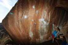 Bouldering in Hueco Tanks on 11/20/2018 with Blue Lizard Climbing and Yoga

Filename: SRM_20181120_1550590.jpg
Aperture: f/8.0
Shutter Speed: 1/250
Body: Canon EOS-1D Mark II
Lens: Canon EF 16-35mm f/2.8 L