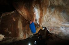 Bouldering in Hueco Tanks on 11/20/2018 with Blue Lizard Climbing and Yoga

Filename: SRM_20181120_1703070.jpg
Aperture: f/8.0
Shutter Speed: 1/250
Body: Canon EOS-1D Mark II
Lens: Canon EF 16-35mm f/2.8 L