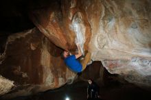 Bouldering in Hueco Tanks on 11/20/2018 with Blue Lizard Climbing and Yoga

Filename: SRM_20181120_1711140.jpg
Aperture: f/8.0
Shutter Speed: 1/250
Body: Canon EOS-1D Mark II
Lens: Canon EF 16-35mm f/2.8 L