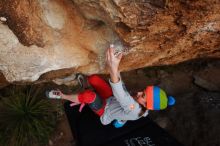 Bouldering in Hueco Tanks on 11/20/2018 with Blue Lizard Climbing and Yoga

Filename: SRM_20181120_1737520.jpg
Aperture: f/4.5
Shutter Speed: 1/250
Body: Canon EOS-1D Mark II
Lens: Canon EF 16-35mm f/2.8 L