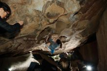 Bouldering in Hueco Tanks on 11/19/2018 with Blue Lizard Climbing and Yoga

Filename: SRM_20181119_1116590.jpg
Aperture: f/8.0
Shutter Speed: 1/250
Body: Canon EOS-1D Mark II
Lens: Canon EF 16-35mm f/2.8 L