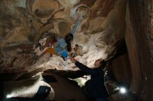 Bouldering in Hueco Tanks on 11/19/2018 with Blue Lizard Climbing and Yoga

Filename: SRM_20181119_1155290.jpg
Aperture: f/8.0
Shutter Speed: 1/250
Body: Canon EOS-1D Mark II
Lens: Canon EF 16-35mm f/2.8 L