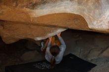 Bouldering in Hueco Tanks on 11/19/2018 with Blue Lizard Climbing and Yoga

Filename: SRM_20181119_1510310.jpg
Aperture: f/2.8
Shutter Speed: 1/250
Body: Canon EOS-1D Mark II
Lens: Canon EF 50mm f/1.8 II