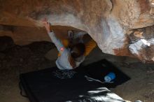 Bouldering in Hueco Tanks on 11/19/2018 with Blue Lizard Climbing and Yoga

Filename: SRM_20181119_1557150.jpg
Aperture: f/2.8
Shutter Speed: 1/250
Body: Canon EOS-1D Mark II
Lens: Canon EF 50mm f/1.8 II