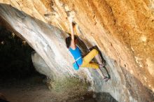 Bouldering in Hueco Tanks on 11/19/2018 with Blue Lizard Climbing and Yoga

Filename: SRM_20181119_1740170.jpg
Aperture: f/4.0
Shutter Speed: 1/250
Body: Canon EOS-1D Mark II
Lens: Canon EF 50mm f/1.8 II