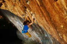 Bouldering in Hueco Tanks on 11/19/2018 with Blue Lizard Climbing and Yoga

Filename: SRM_20181119_1740220.jpg
Aperture: f/6.3
Shutter Speed: 1/250
Body: Canon EOS-1D Mark II
Lens: Canon EF 50mm f/1.8 II