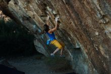 Bouldering in Hueco Tanks on 11/19/2018 with Blue Lizard Climbing and Yoga

Filename: SRM_20181119_1742130.jpg
Aperture: f/5.0
Shutter Speed: 1/250
Body: Canon EOS-1D Mark II
Lens: Canon EF 50mm f/1.8 II