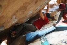 Bouldering in Hueco Tanks on 11/09/2018 with Blue Lizard Climbing and Yoga

Filename: SRM_20181109_1602560.jpg
Aperture: f/2.0
Shutter Speed: 1/60
Body: Canon EOS-1D Mark II
Lens: Canon EF 50mm f/1.8 II