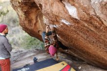 Bouldering in Hueco Tanks on 11/09/2018 with Blue Lizard Climbing and Yoga

Filename: SRM_20181109_1700280.jpg
Aperture: f/2.8
Shutter Speed: 1/500
Body: Canon EOS-1D Mark II
Lens: Canon EF 85mm f/1.2 L II