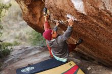 Bouldering in Hueco Tanks on 11/09/2018 with Blue Lizard Climbing and Yoga

Filename: SRM_20181109_1713420.jpg
Aperture: f/2.8
Shutter Speed: 1/400
Body: Canon EOS-1D Mark II
Lens: Canon EF 85mm f/1.2 L II