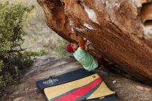 Bouldering in Hueco Tanks on 11/09/2018 with Blue Lizard Climbing and Yoga

Filename: SRM_20181109_1719070.jpg
Aperture: f/2.8
Shutter Speed: 1/500
Body: Canon EOS-1D Mark II
Lens: Canon EF 85mm f/1.2 L II