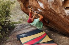 Bouldering in Hueco Tanks on 11/09/2018 with Blue Lizard Climbing and Yoga

Filename: SRM_20181109_1719181.jpg
Aperture: f/2.8
Shutter Speed: 1/640
Body: Canon EOS-1D Mark II
Lens: Canon EF 85mm f/1.2 L II