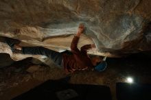 Bouldering in Hueco Tanks on 12/01/2018 with Blue Lizard Climbing and Yoga

Filename: SRM_20181201_1108170.jpg
Aperture: f/8.0
Shutter Speed: 1/250
Body: Canon EOS-1D Mark II
Lens: Canon EF 16-35mm f/2.8 L