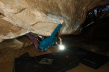 Bouldering in Hueco Tanks on 12/01/2018 with Blue Lizard Climbing and Yoga

Filename: SRM_20181201_1114180.jpg
Aperture: f/8.0
Shutter Speed: 1/250
Body: Canon EOS-1D Mark II
Lens: Canon EF 16-35mm f/2.8 L
