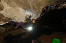 Bouldering in Hueco Tanks on 12/01/2018 with Blue Lizard Climbing and Yoga

Filename: SRM_20181201_1115580.jpg
Aperture: f/8.0
Shutter Speed: 1/250
Body: Canon EOS-1D Mark II
Lens: Canon EF 16-35mm f/2.8 L