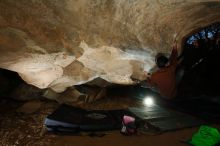 Bouldering in Hueco Tanks on 12/01/2018 with Blue Lizard Climbing and Yoga

Filename: SRM_20181201_1118210.jpg
Aperture: f/8.0
Shutter Speed: 1/250
Body: Canon EOS-1D Mark II
Lens: Canon EF 16-35mm f/2.8 L