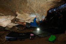 Bouldering in Hueco Tanks on 12/01/2018 with Blue Lizard Climbing and Yoga

Filename: SRM_20181201_1120590.jpg
Aperture: f/8.0
Shutter Speed: 1/250
Body: Canon EOS-1D Mark II
Lens: Canon EF 16-35mm f/2.8 L