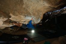 Bouldering in Hueco Tanks on 12/01/2018 with Blue Lizard Climbing and Yoga

Filename: SRM_20181201_1126030.jpg
Aperture: f/8.0
Shutter Speed: 1/160
Body: Canon EOS-1D Mark II
Lens: Canon EF 16-35mm f/2.8 L