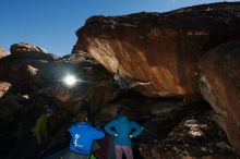 Bouldering in Hueco Tanks on 12/01/2018 with Blue Lizard Climbing and Yoga

Filename: SRM_20181201_1140030.jpg
Aperture: f/8.0
Shutter Speed: 1/250
Body: Canon EOS-1D Mark II
Lens: Canon EF 16-35mm f/2.8 L