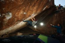 Bouldering in Hueco Tanks on 12/01/2018 with Blue Lizard Climbing and Yoga

Filename: SRM_20181201_1246430.jpg
Aperture: f/8.0
Shutter Speed: 1/320
Body: Canon EOS-1D Mark II
Lens: Canon EF 16-35mm f/2.8 L